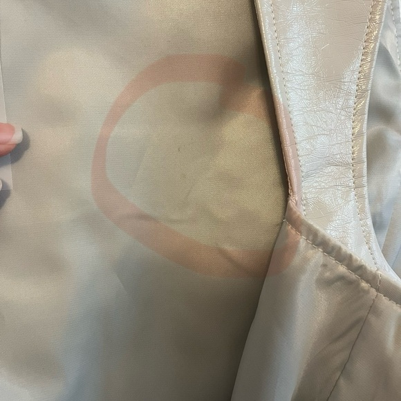 7 For All Mankind vegan leather cropped corset top - Picture 10 of 14